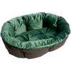 Poduszka Ferplast Sofà Samt, zielona do kosza Ferplast Siesta Deluxe Rozmiar 10: dł. x szer. x wys.: 96 x 71 x 32 cm