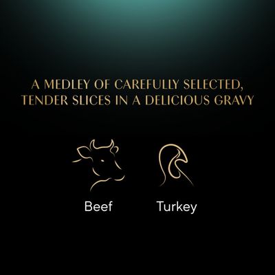 Sheba Select Slices in Gravy Trays Multibuy - Beef in Gravy (44 x 85g)