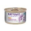 Kattovit Sensitive Ipoallergenico 6 x 85 g Alimento umido per gatti Pollo