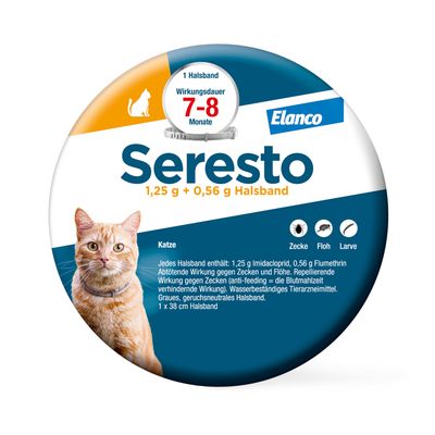 Seresto® Halsband Katze 38 cm