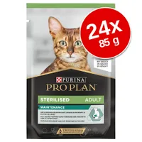 PURINA PRO PLAN vegyes gazdaságos csomag 24 x 85 g - Delicate Digestion vegyesen