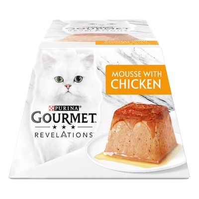 Gourmet Revelations Mousse 4 x 57g Chicken
