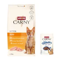 1,75 kg animonda Carny + 50 g Meat Yummies ingyen! - Kitten csirke
