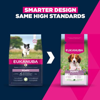Eukanuba Premium Nutrition Puppy Small & Medium Breed karitsa & riisi
