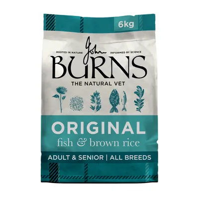 Burns Adult & Senior Original - Fish & Brown Rice - 6kg