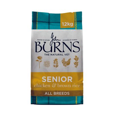 Made with natural ingredients: brown rice, seaweed, oats, sunflower oil, and chicken.