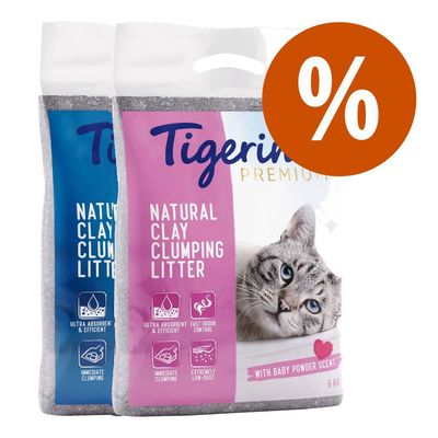 2 x 6 kg Tigerino Premium macskaalom próbacsomag