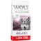 20% gratis! 14.4 kg Wolf of Wilderness - graanvrij Adult "Wild Hills" Eend