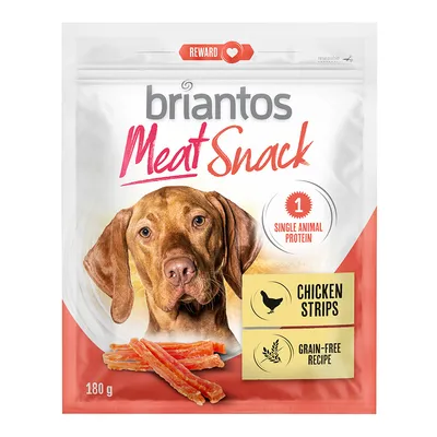 Briantos Chicken Strips prigrizki za pse - 2 x 180 g