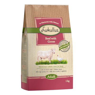 Lukullus bœuf & oie pour chien 1 kg