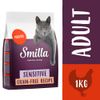 Smilla Adult Sensitive Senza Cereali Pollame Crocchette per gatti 1 kg