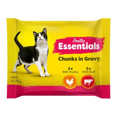 Smilla Essentials в соусе канапе, в пакетах свежести - 4 x 85 г