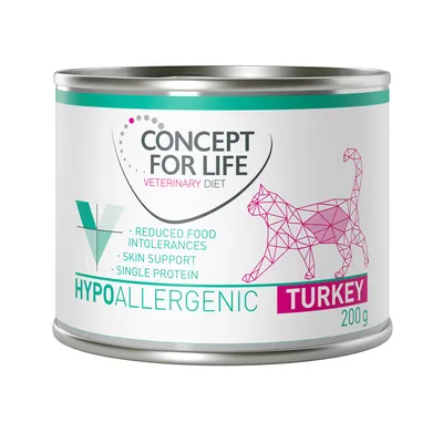 Concept for Life Veterinary Diet Hypoallergenic pulyka - 24 x 200 g