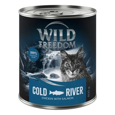 Wild Freedom Adult 6 x 800 g - Graanvrij - Gemengd pakket (2 x Kip, 2 x Koolvis, 2 x Konijn)