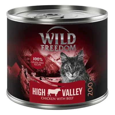 Wild Freedom Adult Saver Pack 12 x 200g - cat wet food -  Deep Forest - Game & Chicken