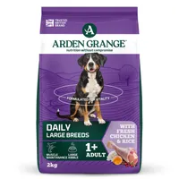Arden Grange Daily Large Breeds 1+ Adult with Fresh Chicken & Rice - 2kg