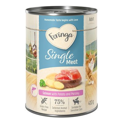 Feringa Single Meat Menu 6 x 410 g Laks med potet & persille