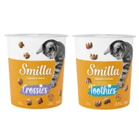 Blandet pakke: Smilla Kattegodbidder - Crossies & Toothies (2 x 125 g)