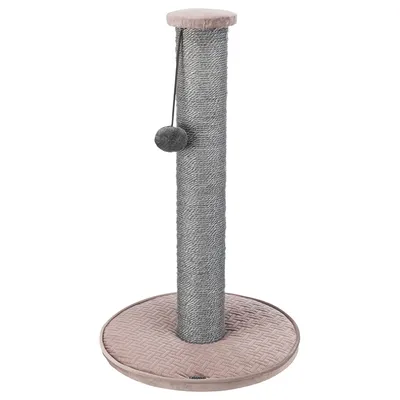 Trixie Livia Scratching Post - Dusky pink/grey 