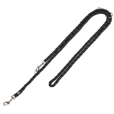 Trixie Cavo Verlängerungsleine, schwarz Größe L-XL: 200 cm lang, Ø 18 mm