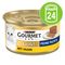 Sparpaket Gourmet Gold Feine Pastete 24 x 85 g Mix II: Rind und Truthahn