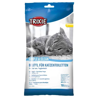 Trixie Simple’n’Clean Litter Tray Bags  - 10 Bags (46 x 59cm)