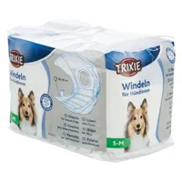 Trixie Windeln für Hündinnen - Größe S-M: 28-40 cm, 12 Stück