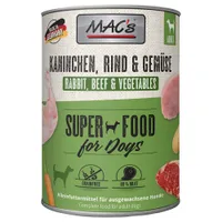 Pachet economic MAC's Adult 12 x 800 g - Iepure & legume