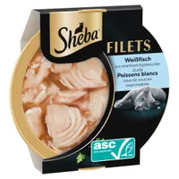  Ekonomipack: Sheba Fine Filets 32 x 60 g - Vitfisk
