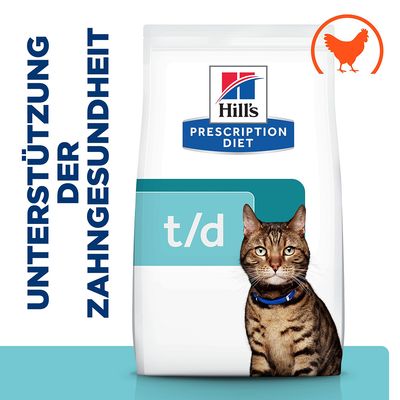 Hill's Prescription Diet t/d Dental Care mit Huhn 1,5 kg
