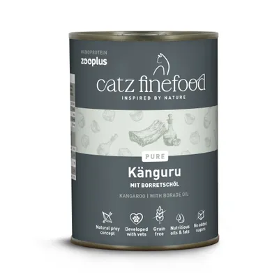 catz finefood Monoprotein zooplus 6 x 400 g - Kenguru catz finefood Monoprotein zooplus 6 x 400 g - Kenguru