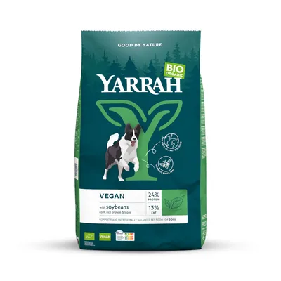 Yarrah Bio ração biológica vegetariana para cães - Pack económico: 2 x 10 kg