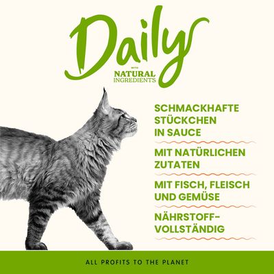 Sparpaket Almo Nature Daily Menu 24 x 70 g - Thunfisch und Lachs