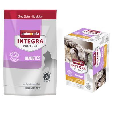 Animonda Integra Protect 6 x 100 g tarrinas + 1,2 kg pienso ¡con descuento!