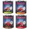 Rocco Classic 24 x 800g - Rocco Nassfutter im Sparpaket Mix (Rind pur, Grüner Pansen, Rentier, Geflügelherzen)