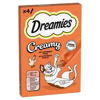 Dreamies Creamy Snacks - Csirke (4 x 10 g)