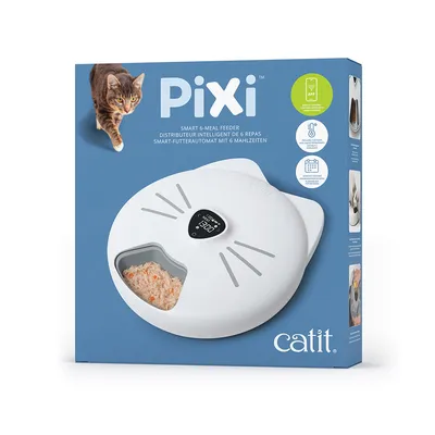 Catit Pixi Smart 6-Meal автоматична хранилка - 6 x 170 ml