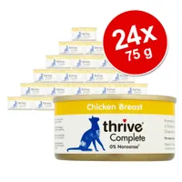 Thrive Complete gazdaságos csomag 24 x 75 g - Vegyes csomag: hal