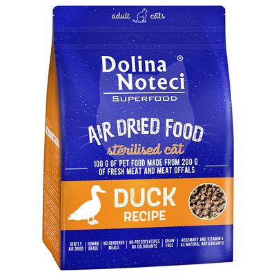 Dolina Noteci Superfood Sterilised Feline z kaczką 2 x 1 kg