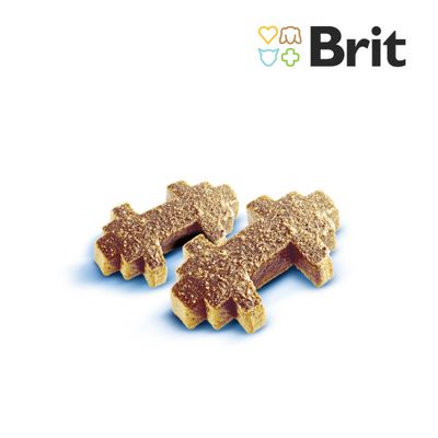 Brit Functional Snack Light for adult dogs, semi-moist with rabbit and papaya. Enriched with psyllium, bamboo lignocellulose, melon extract and fulvic acids.