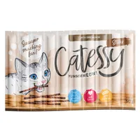 Sparpaket Catessy Sticks 50 x 5 g - mit BBQ Lachs