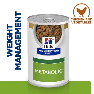 Hill's Prescription Diet Metabolic Stew with Chicken & Vegetables - Saver Pack: 48 x 354g