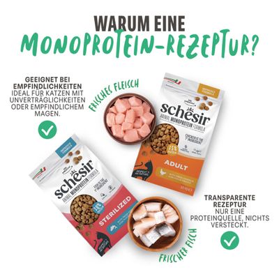 Schesir Sterilized mit Fisch