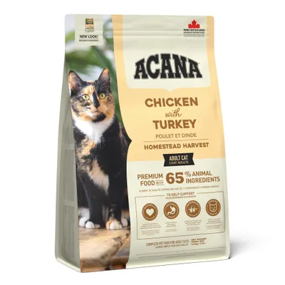 Acana Cat Homestead Harvest, kurczak i indyk - 1,8 kg Acana Cat Homestead Harvest, kurczak i indyk - 1,8 kg