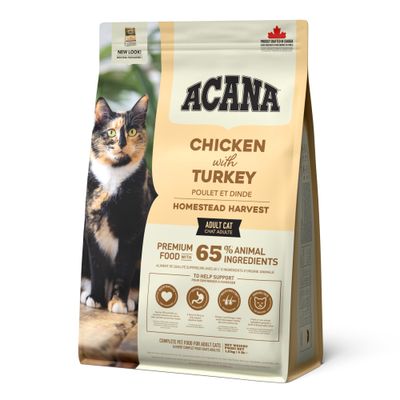 Acana Cat Homestead Harvest, kurczak i indyk - 1,8 kg