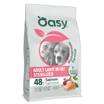 Oasy Adult Light Sterilized Lachs - 10 kg Oasy Adult Light Sterilized Lachs - 10 kg