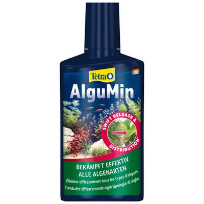 Tetra AlguMin combat toutes les sortes d’algues, Tetra Algizit aide en cas de problèmes aigus d’algues, Tetra AlgoS Algetten prévient la croissance des algues. Trouvez le produit adapté contre les algues.