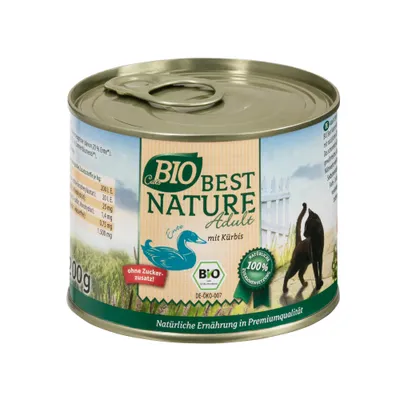 Best Nature Cats Bio Eend en Pompoen - 6 x 200 g Best Nature Cats Bio Eend en Pompoen - 6 x 200 g