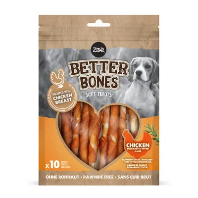 Zoë Better Bones Hühnchen mit Rosmarin & Thymian Twist - 10er Pack Zoë Better Bones Hühnchen mit Rosmarin & Thymian Twist - 10er Pack