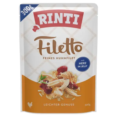 RINTI Filetto Lichte traktatie 6 x 300 g - Kip & Hart RINTI Filetto Lichte traktatie 6 x 300 g - Kip & Hart